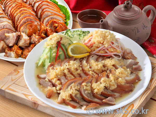 겨자소스냉채족발